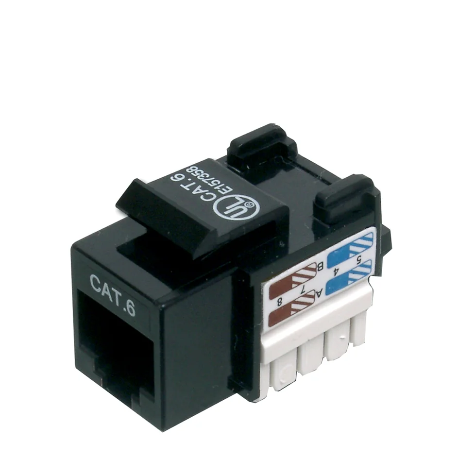 DIGITUS - Keystone Module Cat.6, Classe E, noir