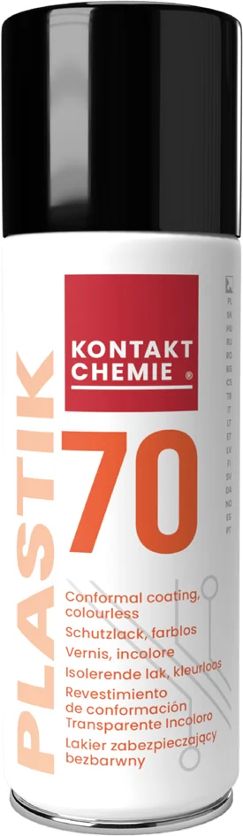 KONTAKT CHEMIE Vernis de protection et isolation PLASTIK 70 - OEM 74309-AH