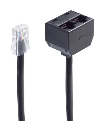 shiverpeaks BASIC-S Adaptateur ISDN en Y, noir, 0,1 m - OEM BS71231-8