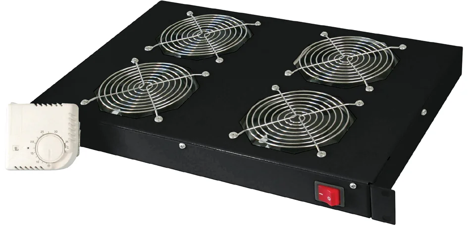 DIGITUS - Unité de ventilation 19", 1U, 4x ventilateurs 120mm 2 DIGITUS - Unité de ventilation 19", 1U, 4x ventilateurs 120mm – Image 2