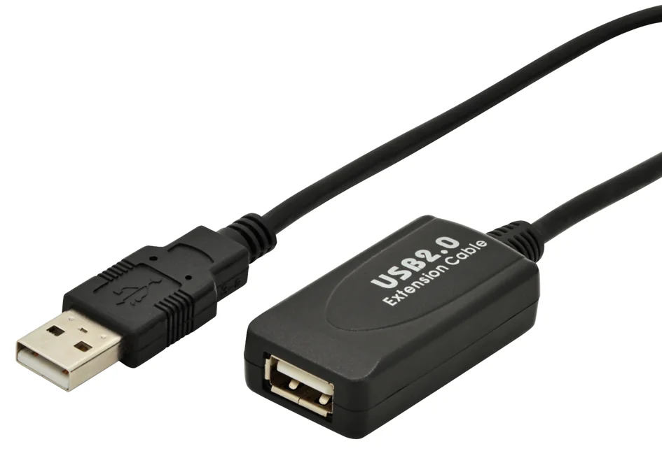 DIGITUS - Câble rallonge USB 2.0 haute qualité, 5,0 m