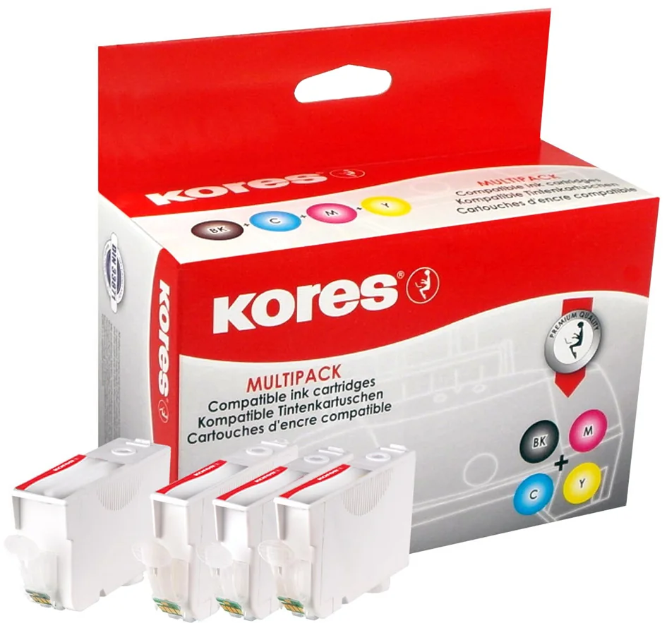 Kores MultiPack encre G1507KIT remplace Canon PGI-520BK/ - OEM G1508KIT