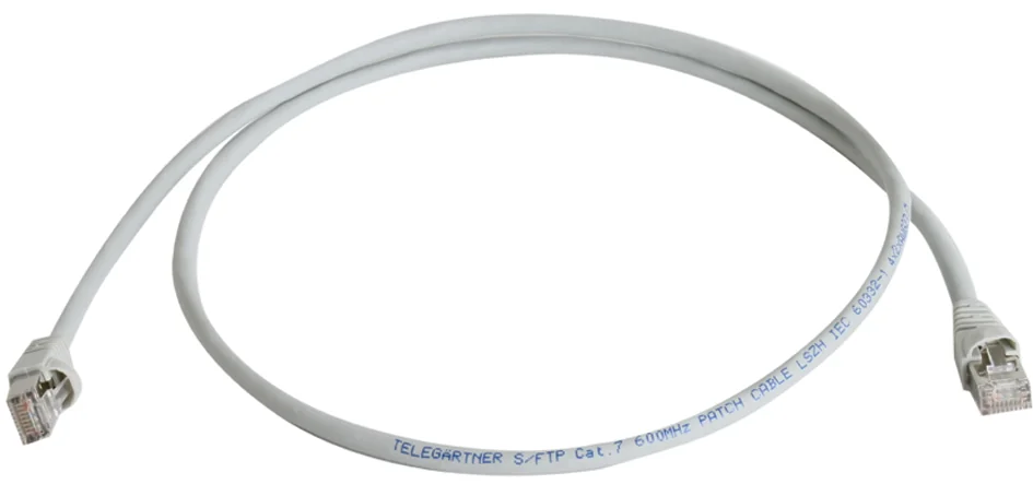 Telegärtner Câble patch, Cat.6A (profond), S/FTP,10 m, jaune - OEM 100008985