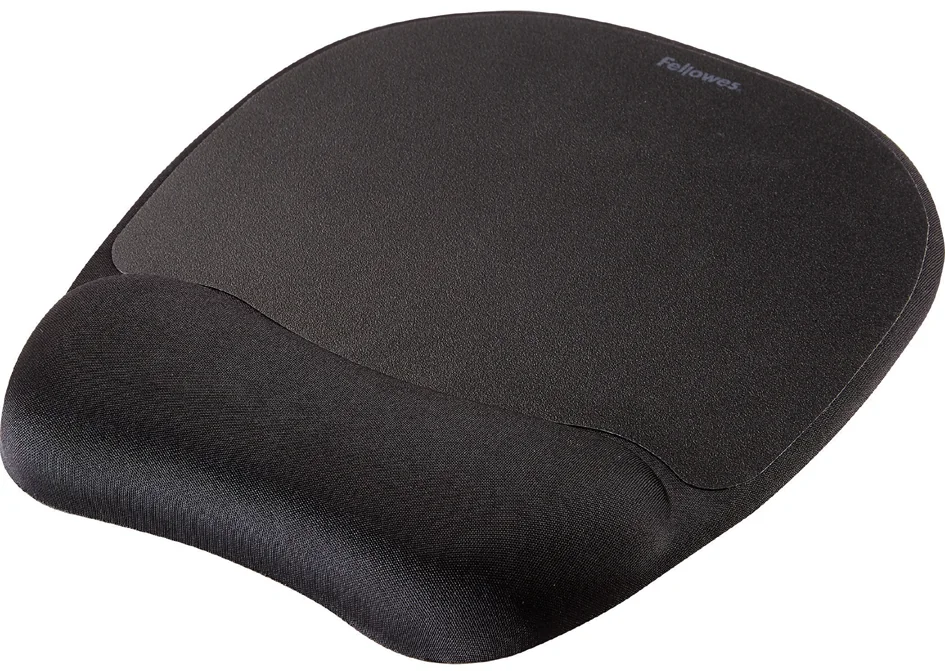 Fellowes Repose-poignet Memory Foam 'Bandes argentées - OEM 9175801 3 Fellowes Repose-poignet Memory Foam 'Bandes argentées - OEM 9175801 – Image 3