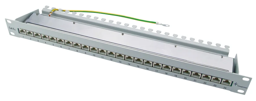 Telegartner - Panneau de brassage 19", cat.6A (profond),