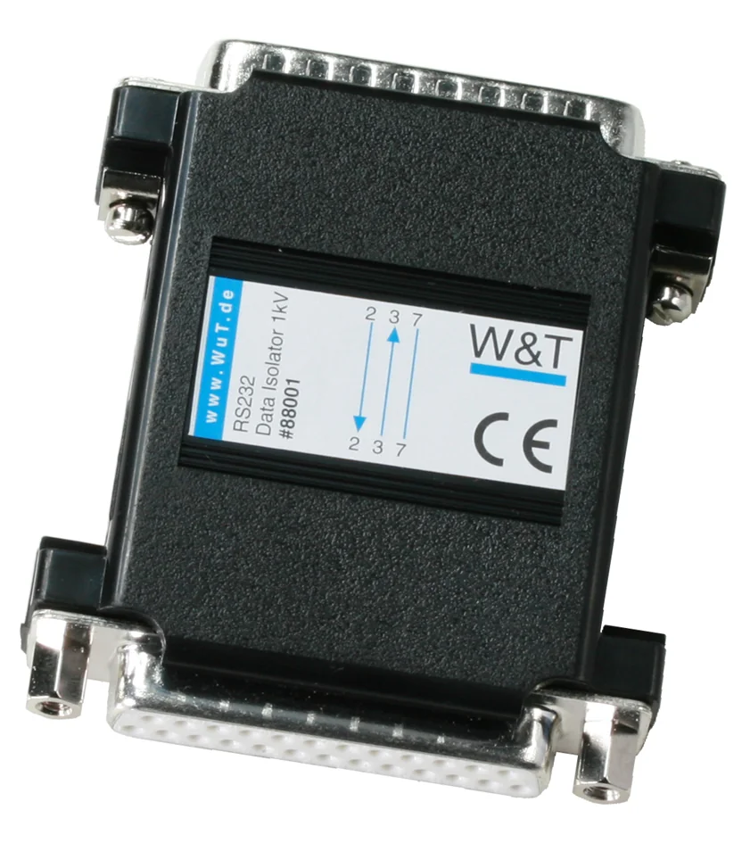 W&T Isolateur optique RS232 - 1KV, 300 - 19.200 Baud - OEM 88001