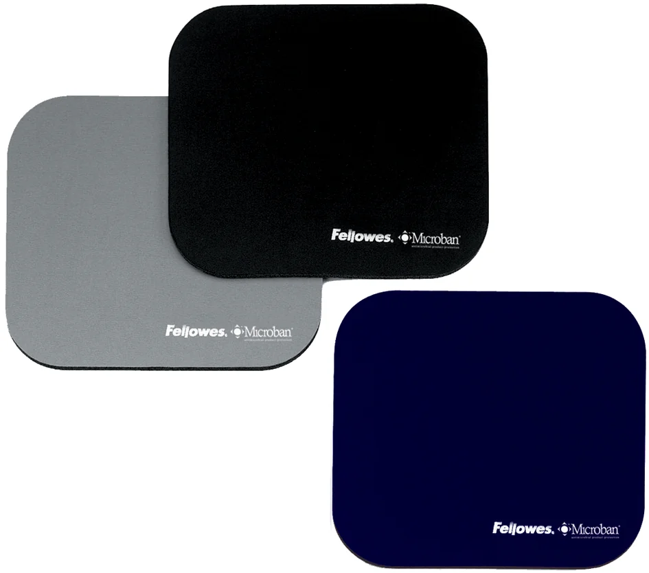 Fellowes tapis de souris Microban, en néoprène, bleu - OEM 5933805