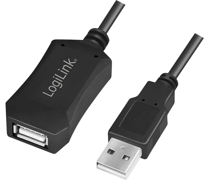 LOGILINK - Rallonge USB 2.0, 5 m,
