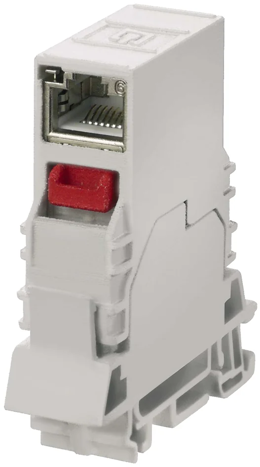 Telegartner - Connecteur pour rail STX, + femelle RJ45