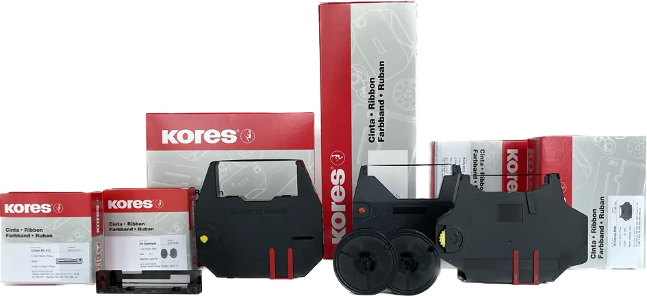 Kores Ruban encreur pour olivetti Praxis 20, carbone, noir - OEM G176CFS