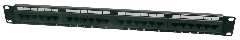 DIGITUS - 19" panneau de brassage, Cat.5e, 24 ports RJ45, 1 U 3 DIGITUS - 19" panneau de brassage, Cat.5e, 24 ports RJ45, 1 U – Image 3