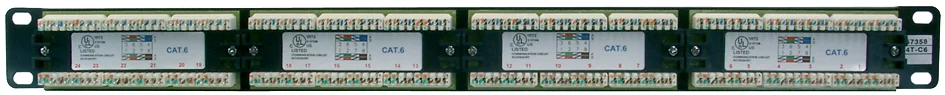 DIGITUS - panneau de brassage 19" Cat.5e, 24 ports RJ45, 1 U