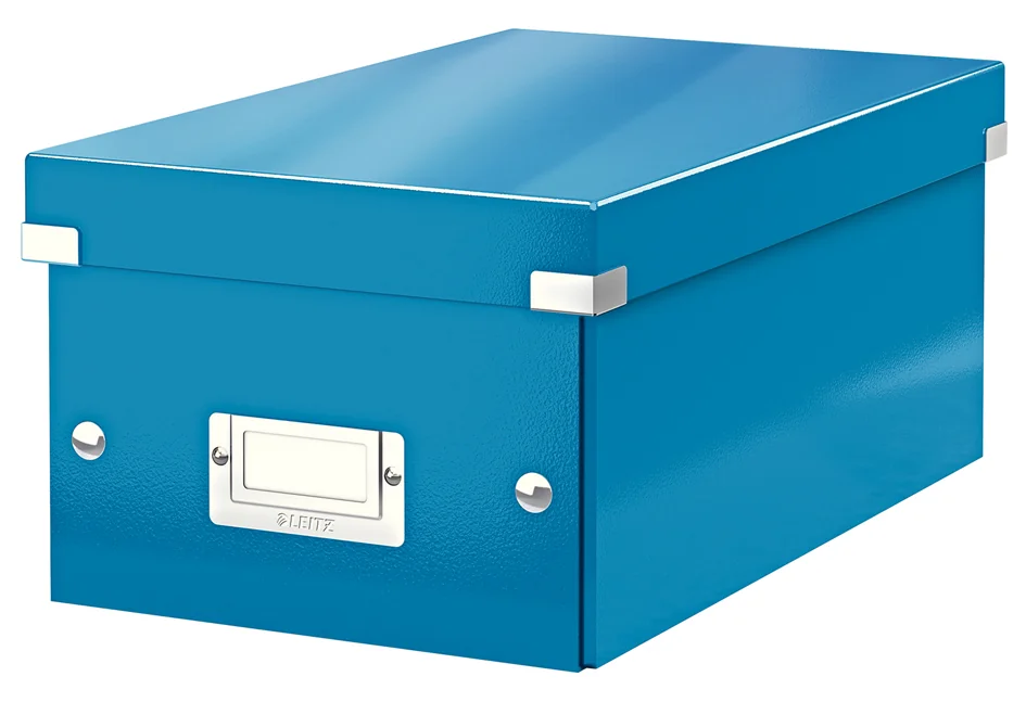 LEITZ Boîte de rangement pour DVD Click & Store, jaune - OEM 6042-00-16 3 LEITZ Boîte de rangement pour DVD Click & Store, jaune - OEM 6042-00-16 - Afbeelding 3