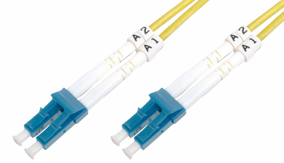 DIGITUS Câble réseau éthernet à fibre optique, LC Duplex - LC Duplex - OS2 - 1m
