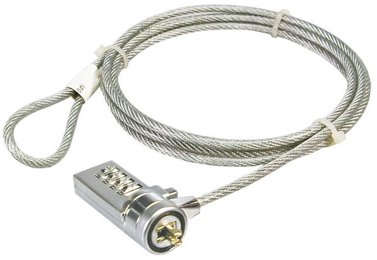 LogiLink Cadenas pour PC portable à combinaison, 4 chiffres - OEM NBS002