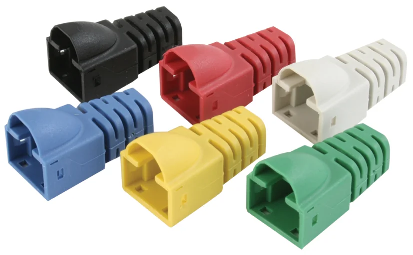 Telegaertner manchon pour fiche mâle RJ45, cat.6, jaune,