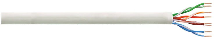 LOGILINK - Câble ethernet, Cat.5e, U/UTP, 100 m, gris