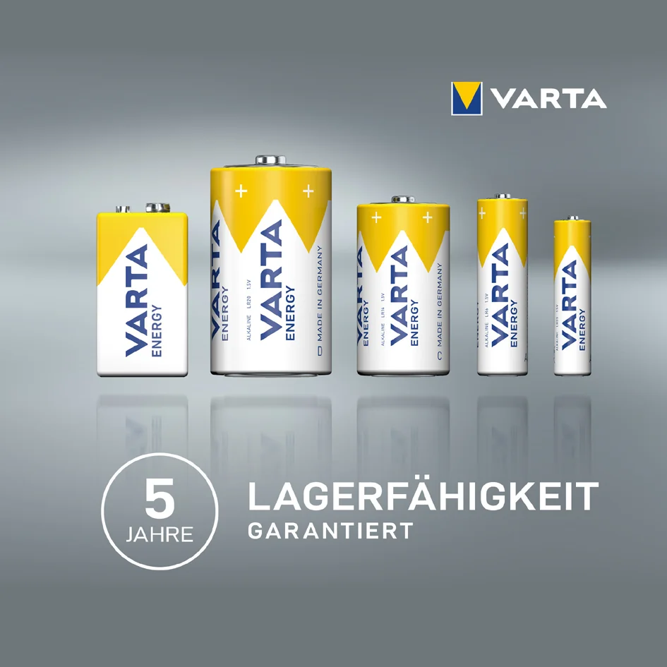 VARTA Pile alcaline "Energy", Mignon (AA/LR6)