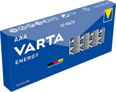 VARTA Pile alcaline "Energy", Micro (AAA/LR3)
