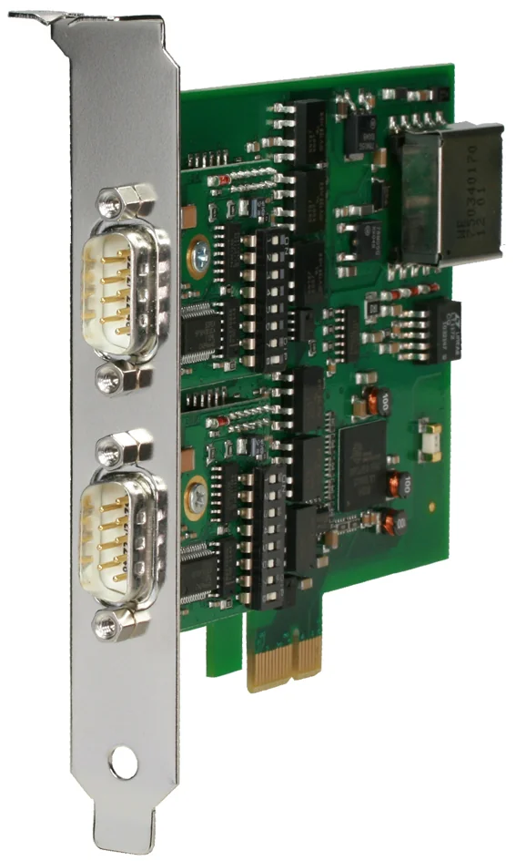 W&T carte PCI Express 2xRS232/422/485, isolation galvanique - OEM 13641