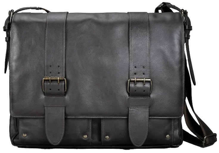 PRIDE&SOUL Sac à bandoulière 'TANK', cuir, marron foncé - OEM 47135 3 PRIDE&SOUL Sac à bandoulière 'TANK', cuir, marron foncé - OEM 47135 – Image 3