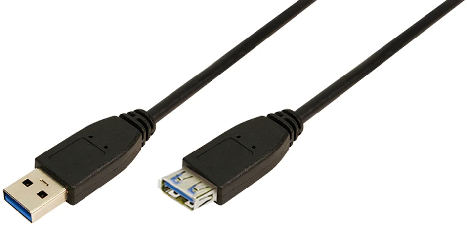 Logilink Rallonge USB 3.0, noir, 2,0 m