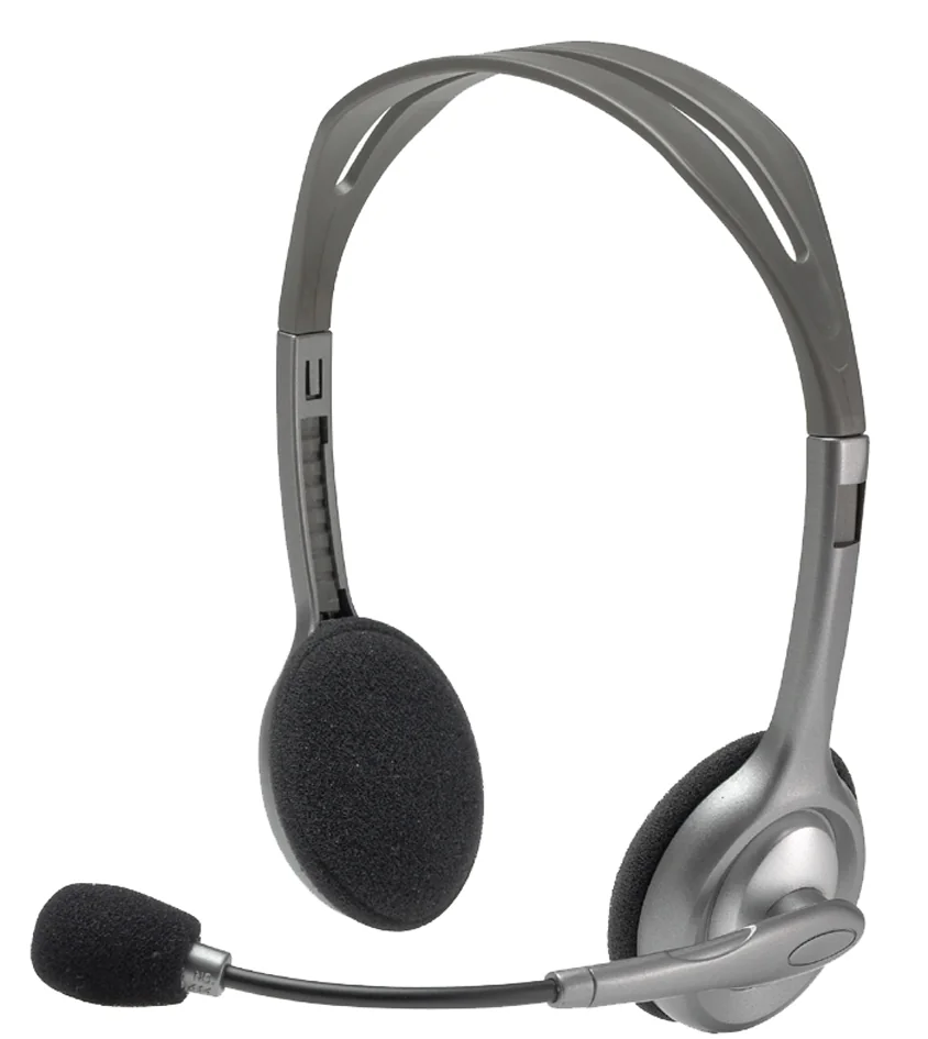 Logitech Casque stéréo H110, 2 fiches jack de 3,5 mm, - OEM 981-000271