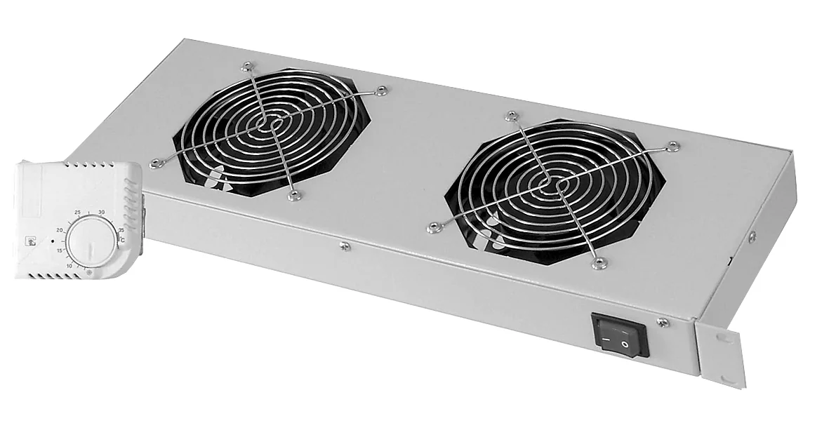 DIGITUS - unité de ventilation 19", 1 U, 2 ventilateurs 120 mm