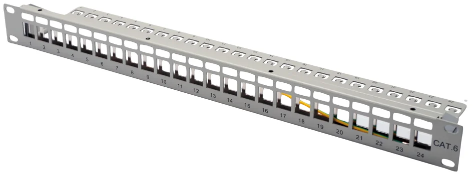 DIGITUS - panneau de brassage modulaire 19" cat.6, 24 ports