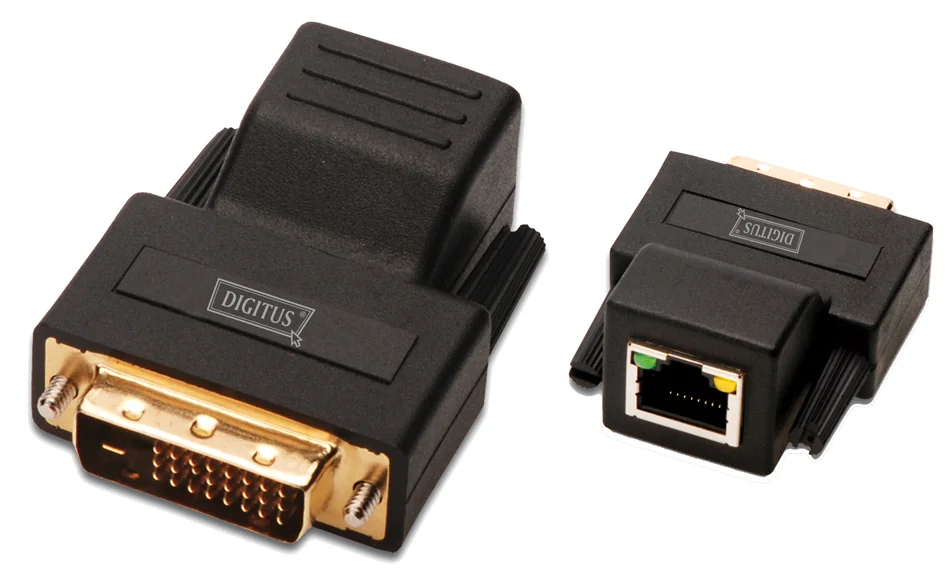 DIGITUS Amplificateur de signal DVI via Cat.5, jusqu'à 70 m - OEM DS-54101