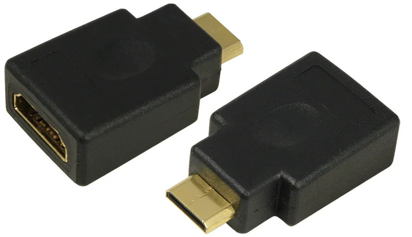 LogiLink Adaptateur connecteur HDMI femelle - Micro HDMI