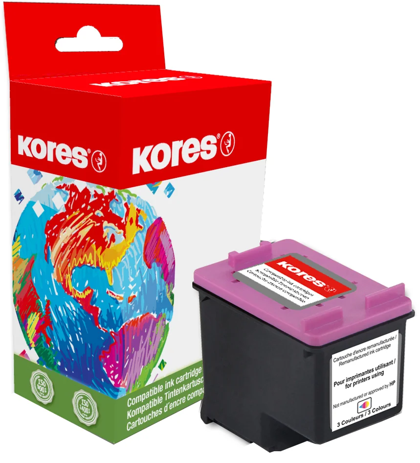 Kores Encre G1752Y remplace hp F6T83AE/ No.973X, jaune - OEM G1753Y