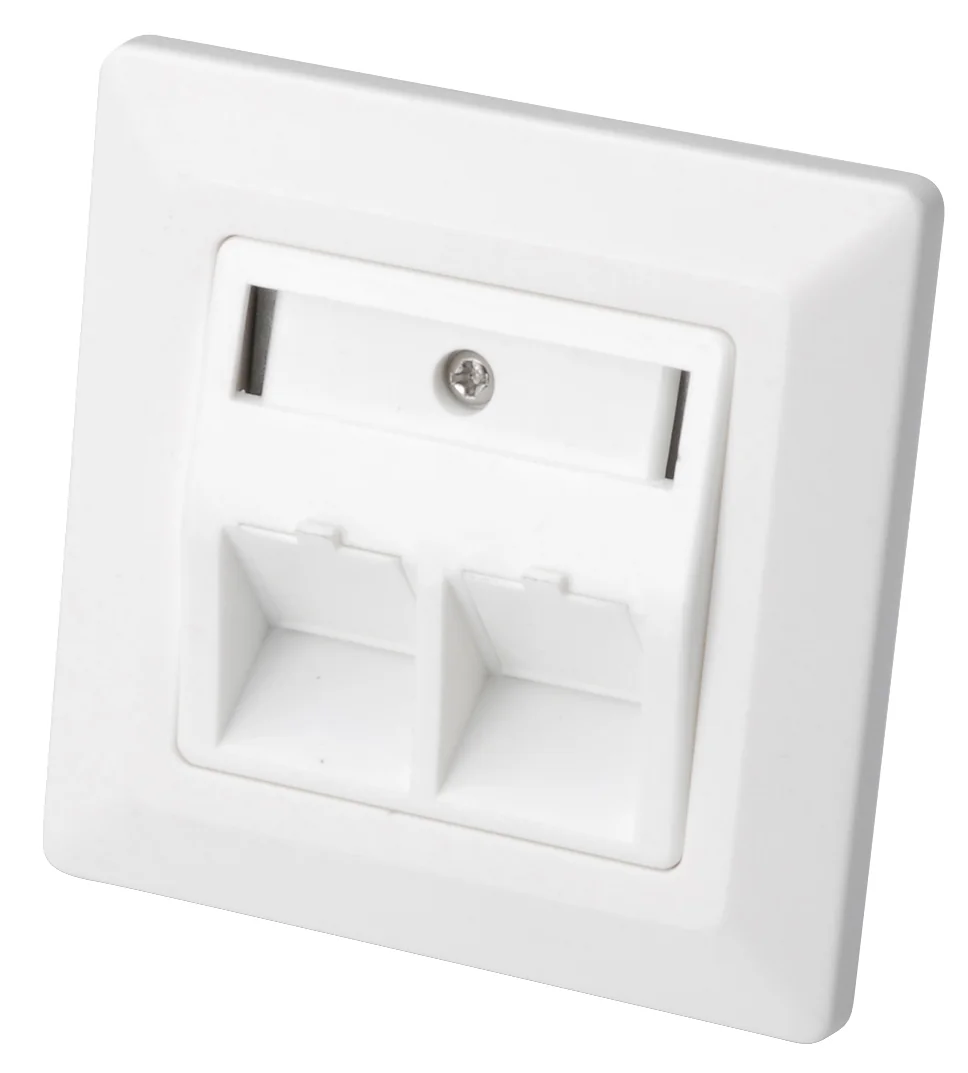 DIGITUS - boîtier vide pour module Keystone jacks 2x RJ45,