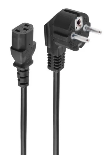 SHIVERPEAKS - BASIC-S Câble d'alimentation, 1,8 m, noir