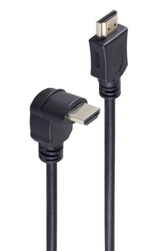 shiverpeaks BASIC-S Câble HDMI, fiche A mâle - coudée