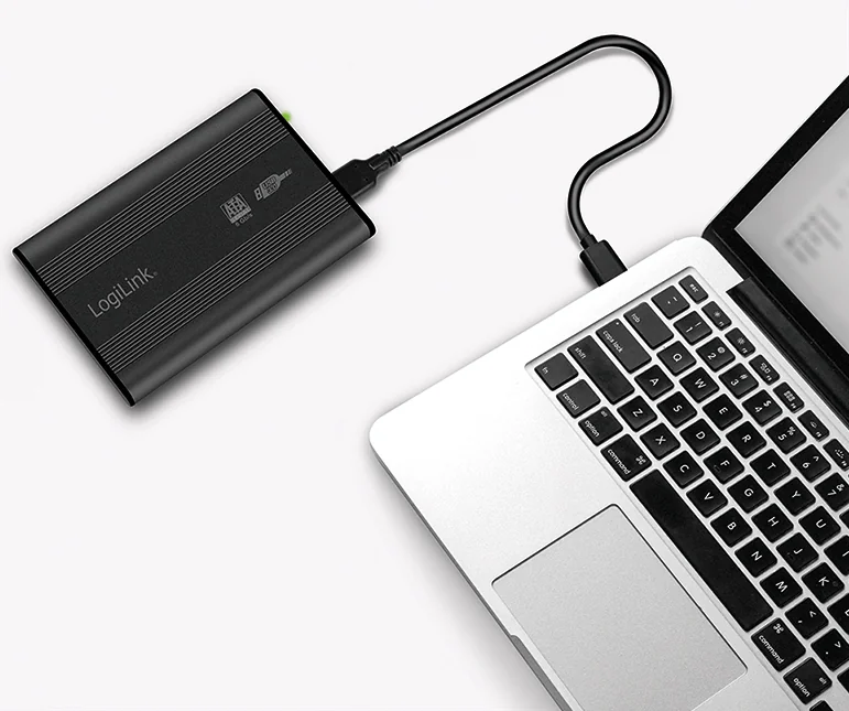 LogiLink Boîtier pour disque dur SATA 2,5', USB 3.0, noir - OEM UA0106 3 LogiLink Boîtier pour disque dur SATA 2,5', USB 3.0, noir - OEM UA0106 – Image 3