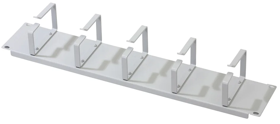 DIGITUS - panneau guide-câble 19", 2 U, 5 étriers guide-câble