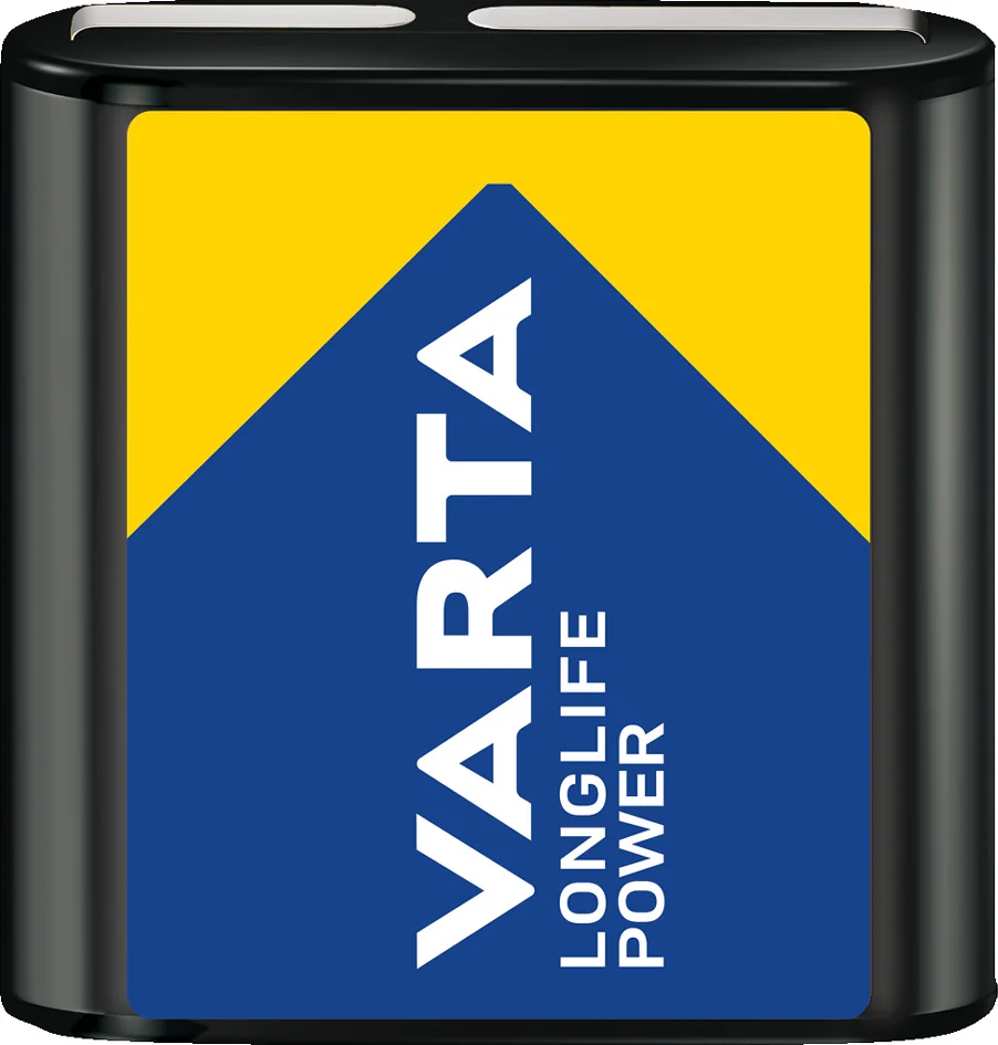 VARTA Pile alcaline "LONGLIFE Power", pile plate 4,5 V