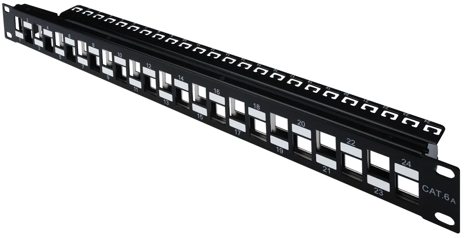 DIGITUS - panneau de distribution modulaire 19" cat.6a, 24port