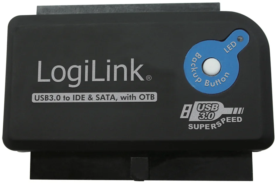 LOGILINK - Adaptateur USB 3.0 - IDE & SATA avec fonction OTB