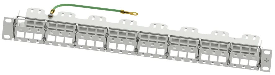 Telegartner - Support de module 19" pour 48 modules AMJ-S, 1 U