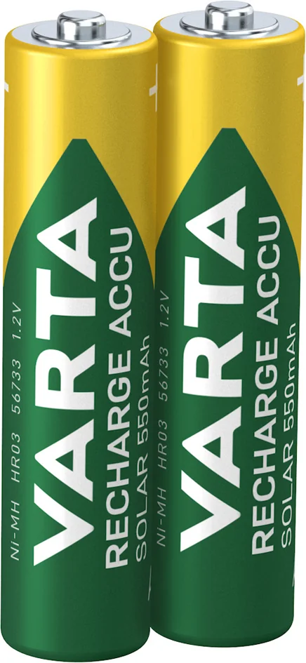 VARTA Pile NiMH "Rechargeable Accu solar", Mignon (AA/HR06)