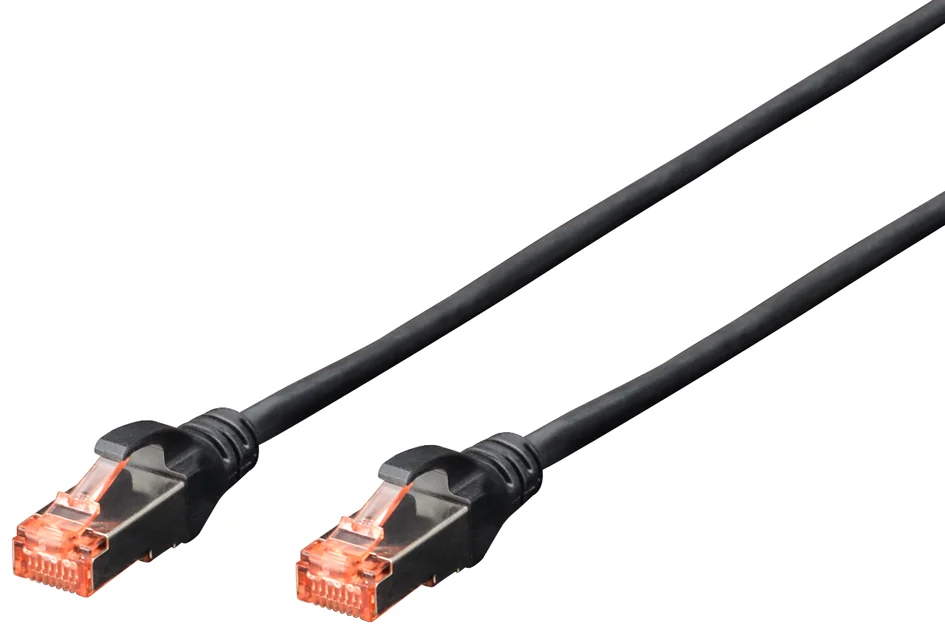 DIGITUS - Câble réseau éthernet - cat. 6 - S/FTP - 0,25 m - noir 5 DIGITUS - Câble réseau éthernet - cat. 6 - S/FTP - 0,25 m - noir – Image 5