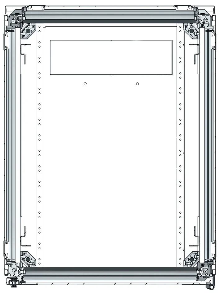 LogiLink Baie réseau 19", 22 U, noir (RAL9005) 6 LogiLink Baie réseau 19", 22 U, noir (RAL9005) - Afbeelding 6
