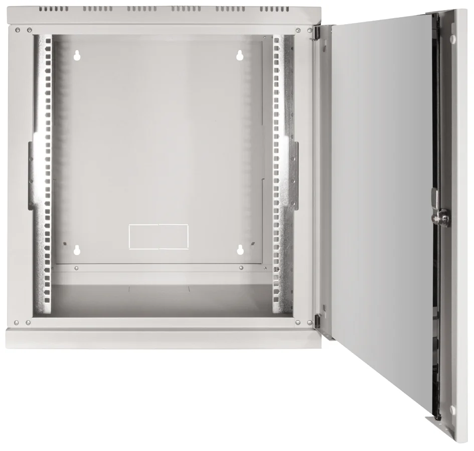LogiLink Coffret mural 19", une pièce, 6 U, gris clair 4 LogiLink Coffret mural 19", une pièce, 6 U, gris clair – Image 4