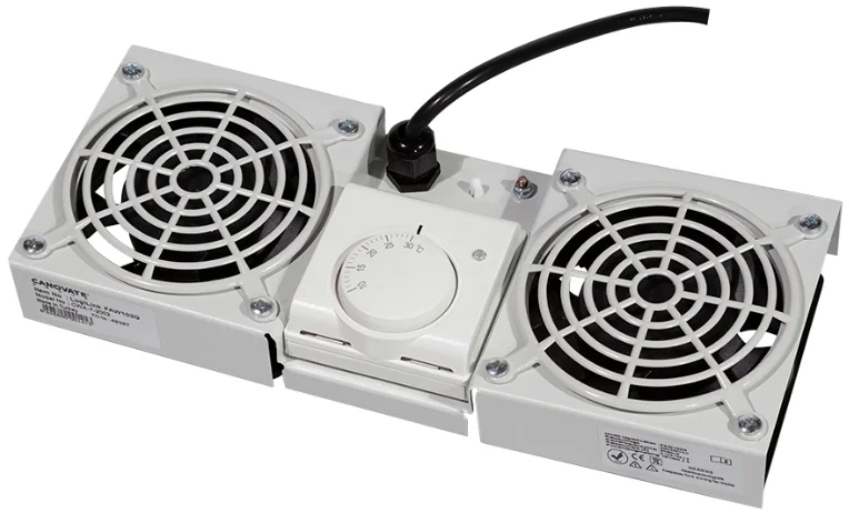 LogiLink Unité de ventilation de toit pour coffrets muraux
