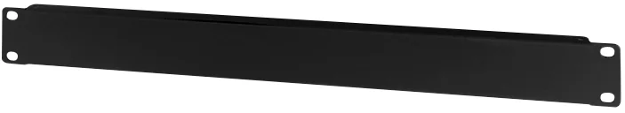 LogiLink Plaque obturatrice 19", 1 U, noir (RAL9005)