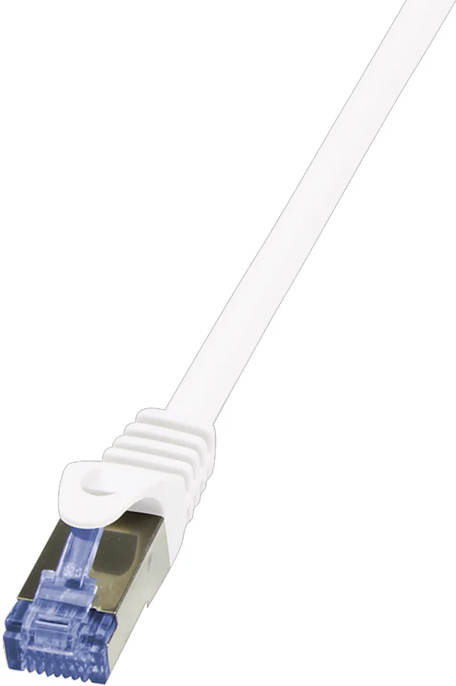 LogiLink câble éthernet, Cat. 6A, S/FTP, 10 m, rose