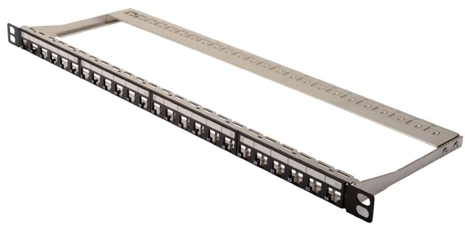DIGITUS - panneau de brassage modulaire 19" cat.6A, 24 ports,