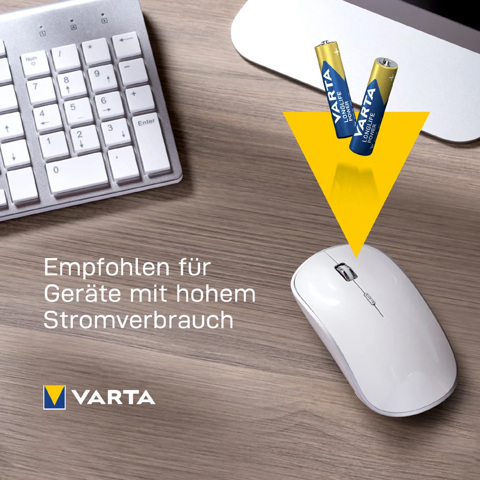 VARTA Pile alcaline "LONGLIFE Power" BIG BOX, AAA